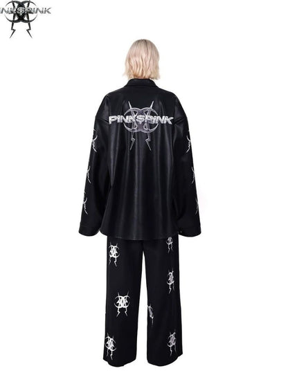 Pocket leather jacket【s0000003704】