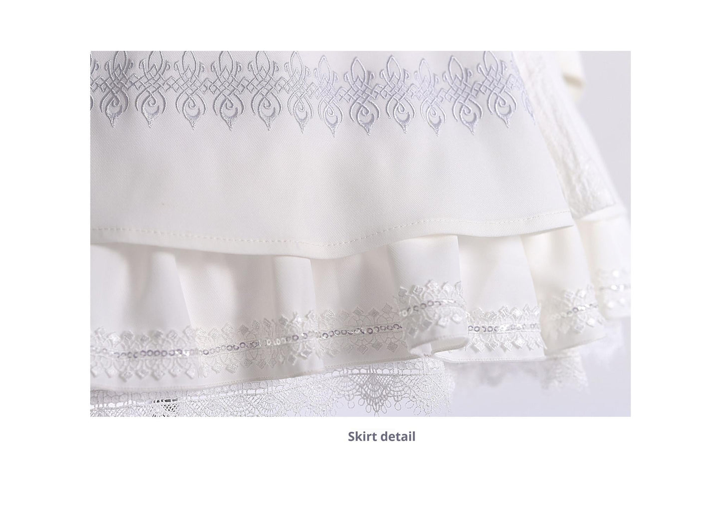 Wuyuzhe - Dragoon Knight 1.0 Version - Western Fantansy Style Suit Embroidery Dress Set Double-Sided Vest