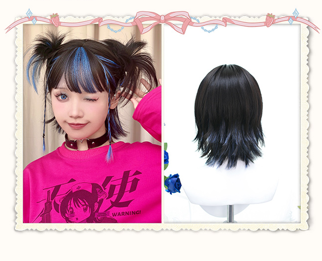 Dalao Home - Yeyu - Short Lolita Japanese Style Full Head Wig