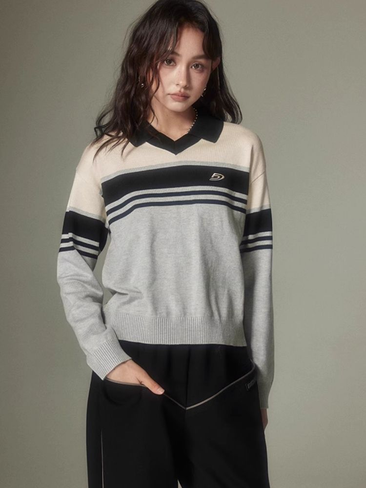 College style thin sweater【s0000003951】