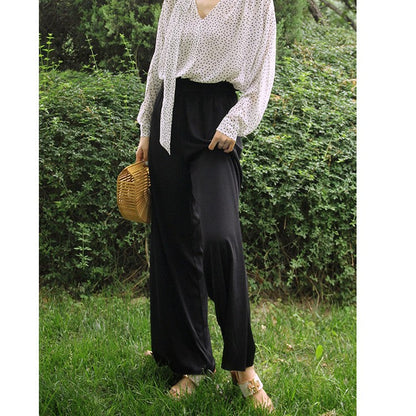 Western ladies wide leg pants