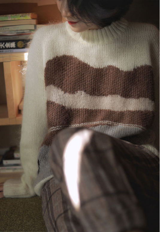 Mountain Meadows and Lambs Mohair Sweater