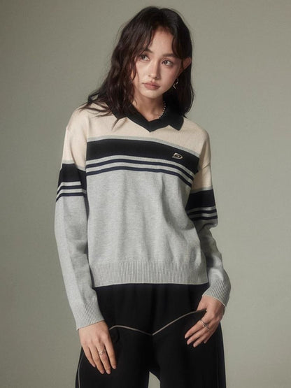 College style thin sweater【s0000003951】