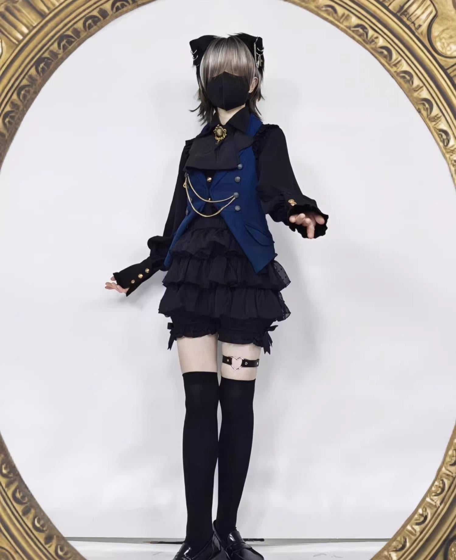 DMFS - Daily Lolita Bloomers Lace Cake Pants for Summer Wear