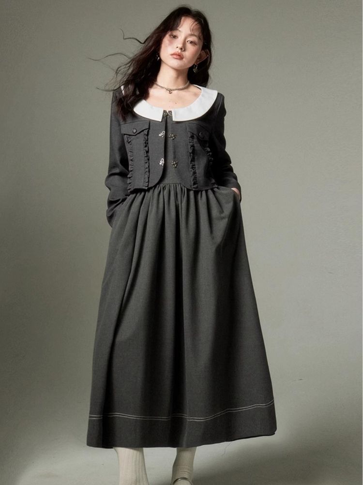 High waist slim dress【s0000003271】