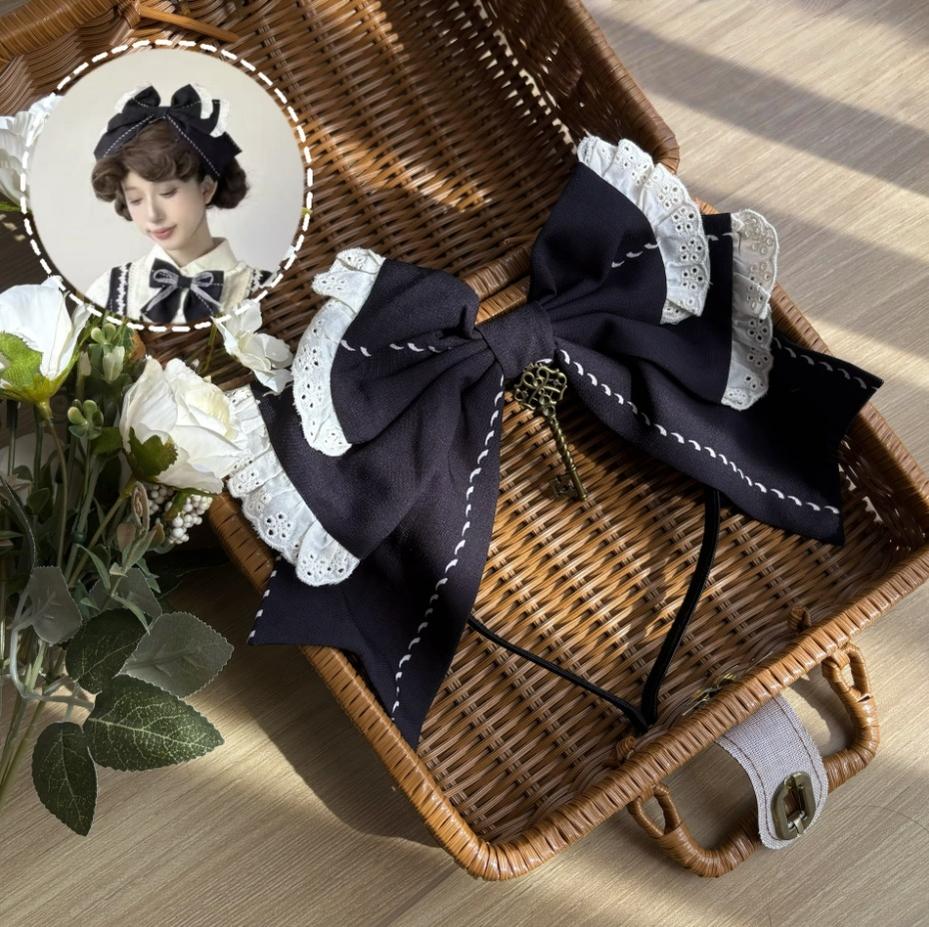 Uncle's Workshop - Secret Key - Classic Lolita Dress Suit, Key Print