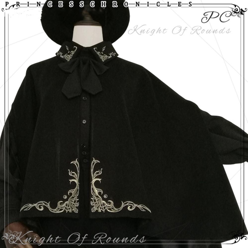 Princess Chronicles - Medieval Ouji Lolita Embroidered Cape