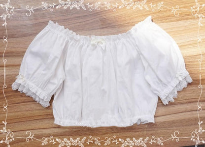 Tiny Garden - Elegant Lolita Summer Blouse
