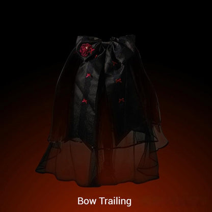 Caged Bird Hotel - Eclipsed Moon Gallery - Plus Size Halloween Gothic Lolita Skirt & Bodice Set