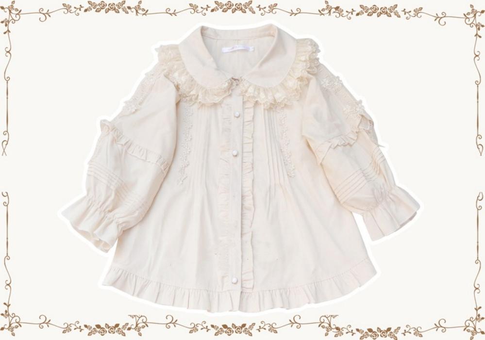 Tiny Garden - Robin - Kawaii Lolita Cotton Blouse