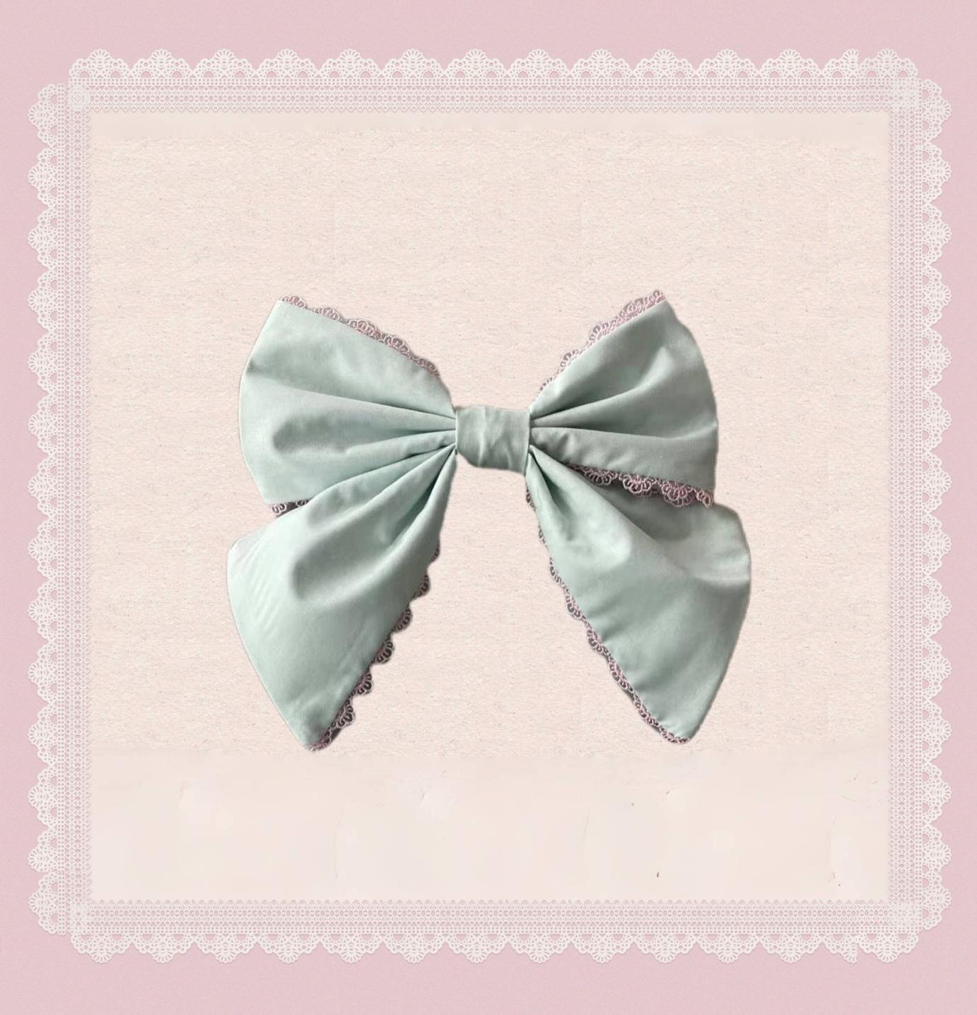 TaTaTa Lolita - Melon Parfait - Old School Lolita OP Suit Pink-Green Sweet Dress