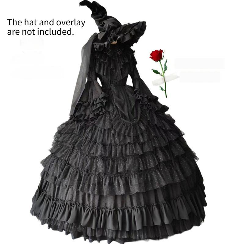 Teddy Bear - Halloween Gothic Wedding Lolita OP Dress