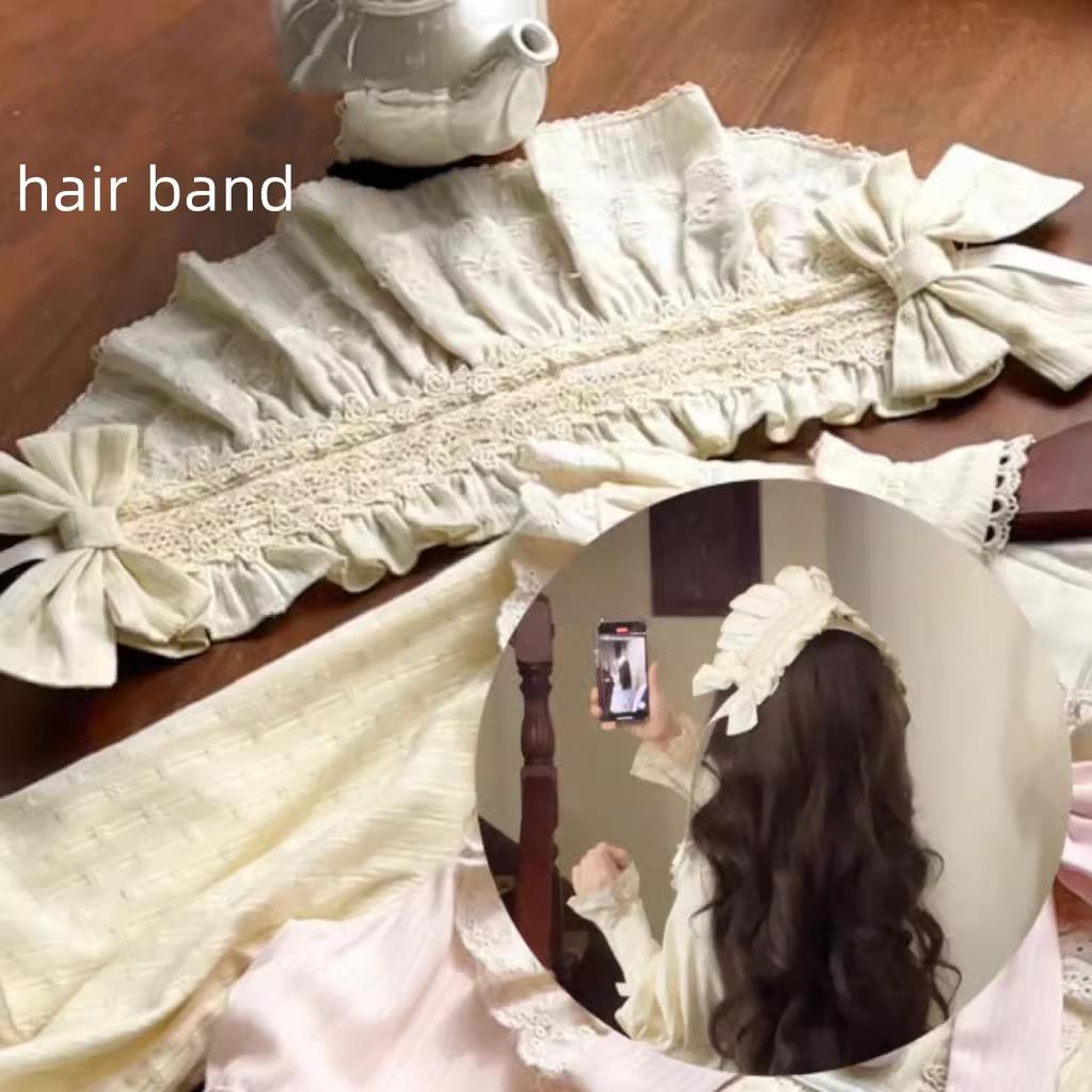 Uncle's Workshop - Sleep Macaron - Sweet Lolita OP Dress Solid Color Dress