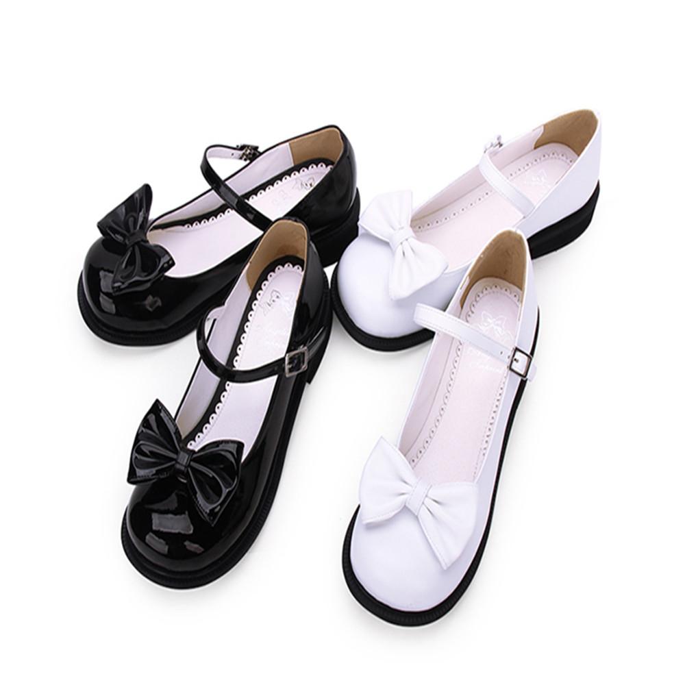 Angelic Imprint - Sweet Lolita Round-tow Lolita Shoes Multicolors