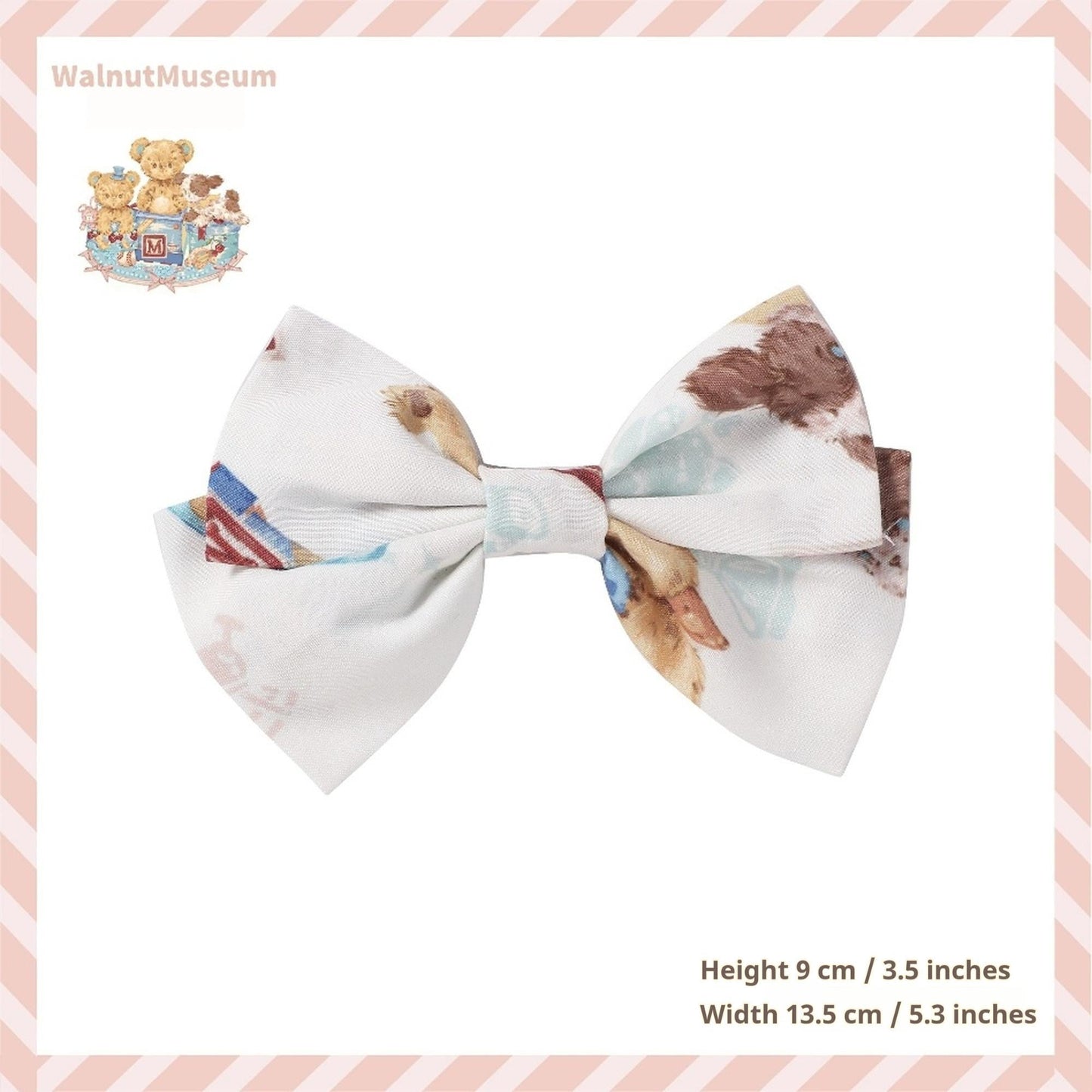 Walnut Museum - Toy Anniversary - Kawaii Lolita Dress Suit Bear Print JSK and Salopette