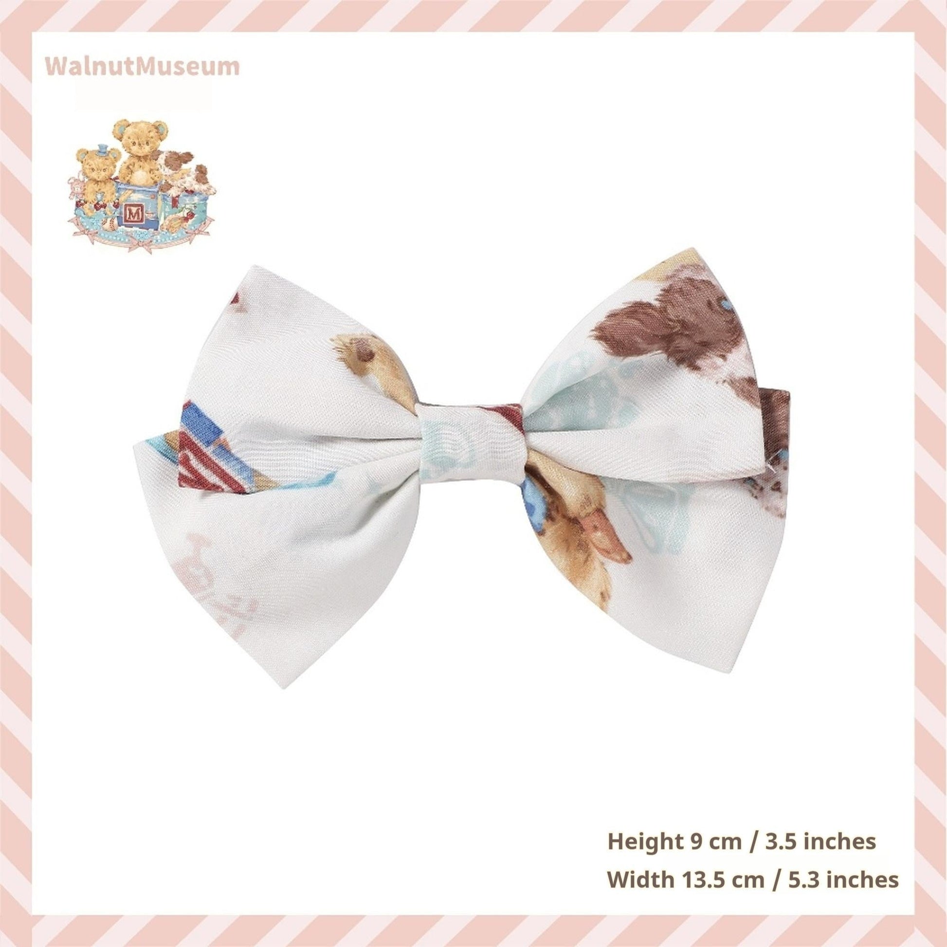 Walnut Museum - Toy Anniversary - Kawaii Lolita Dress Suit Bear Print JSK and Salopette