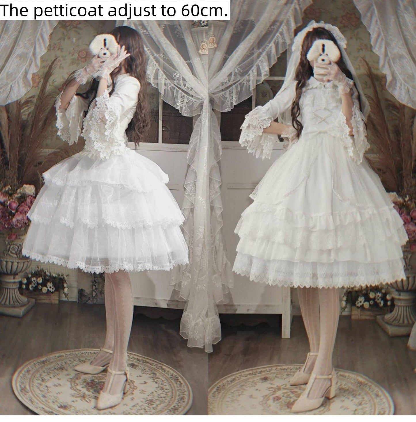 Motadalu - Magic Petticoat - Wedding Lolita Petticoat Violence Fishbone Lolita Petticoat