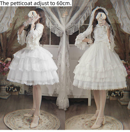 Motadalu - Magic Petticoat - Wedding Lolita Petticoat Violence Fishbone Lolita Petticoat