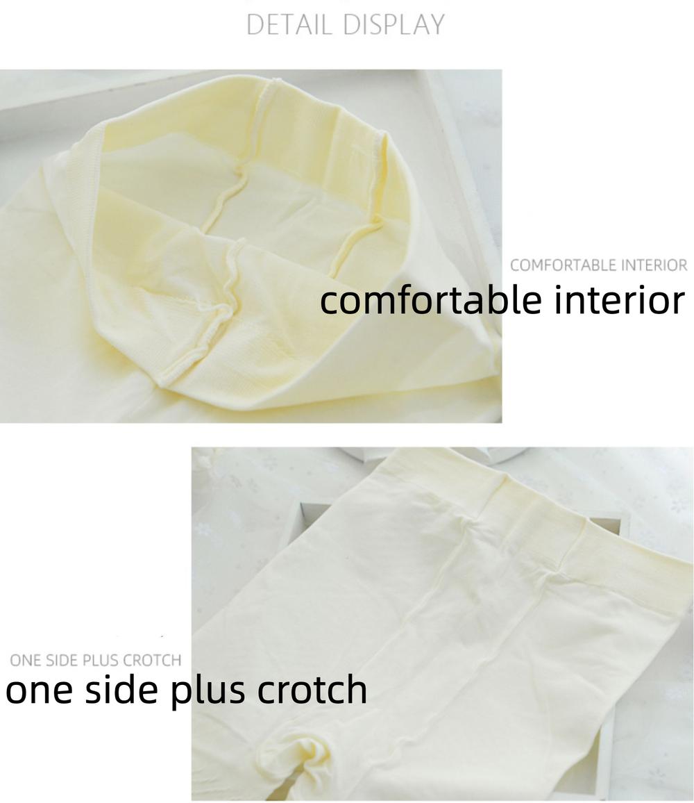 Thirteen Flower - Jacquard Heart Stripes Black White Panty-hose