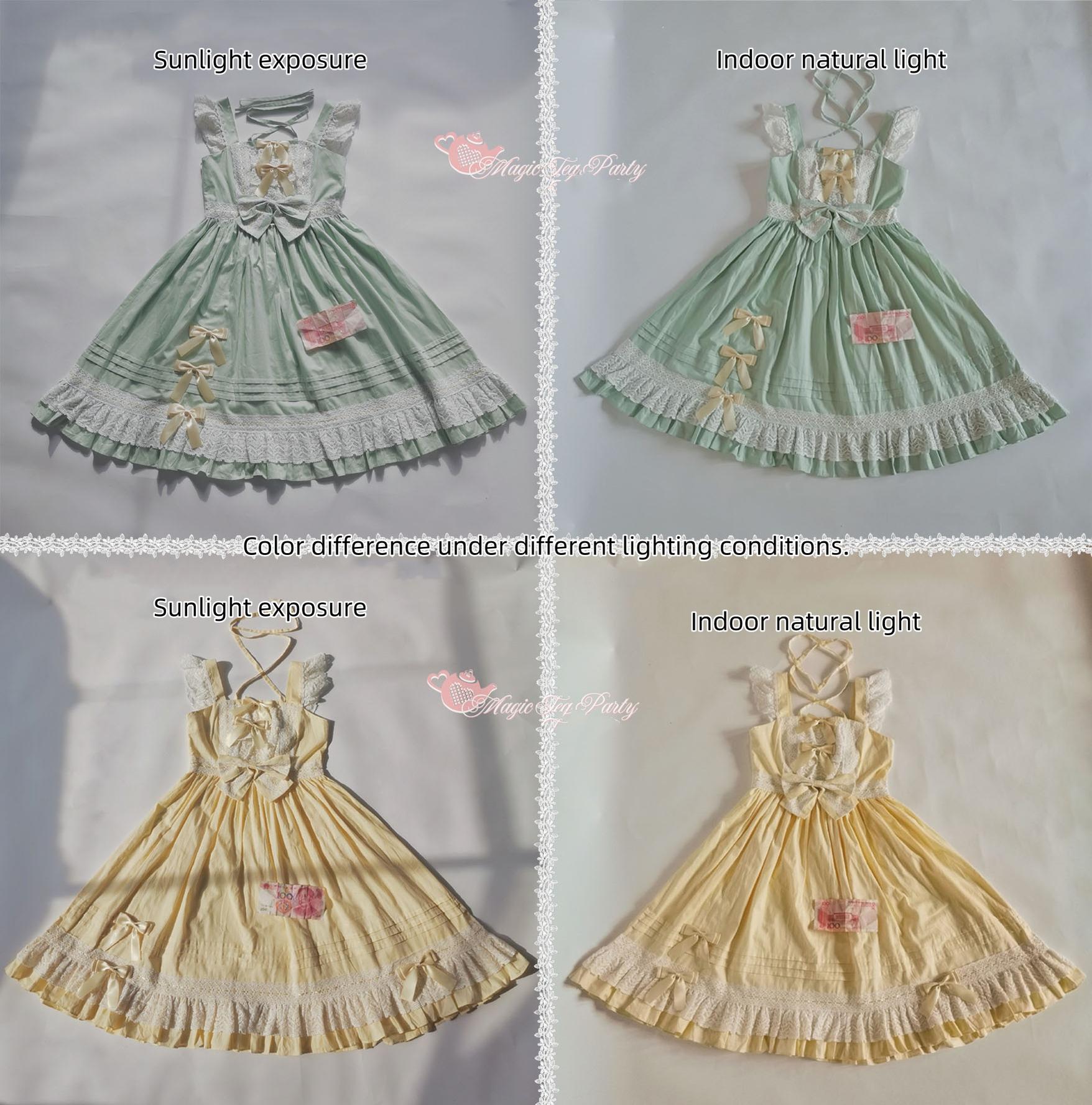 Magic Tea Party - Cute Lolita Jumper Dress Multicolors JSK