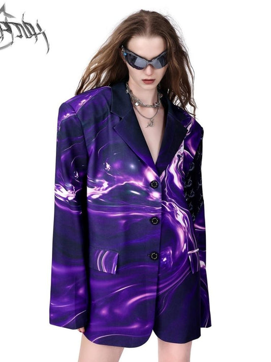 Galaxy silhouette suit【s0000003146】