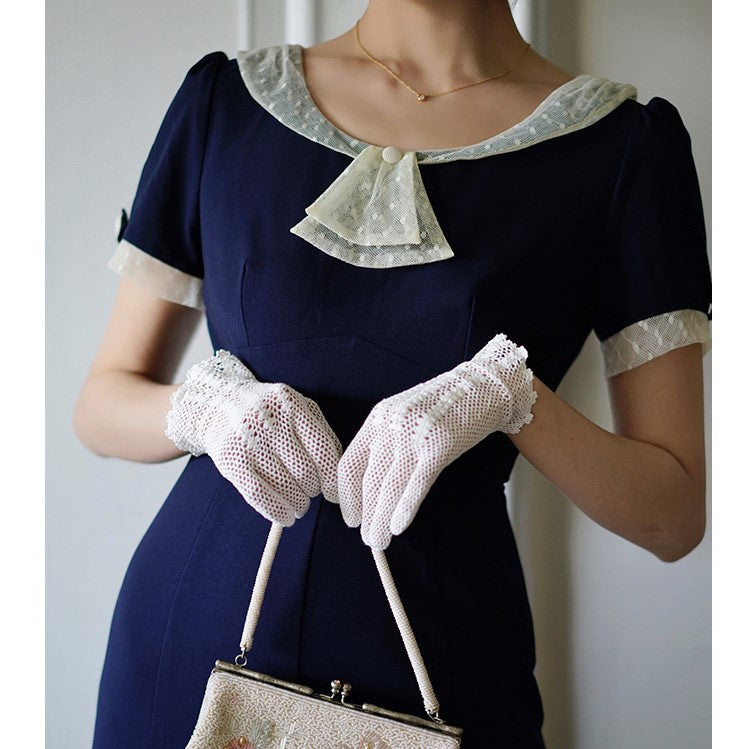 French concession vintage dress