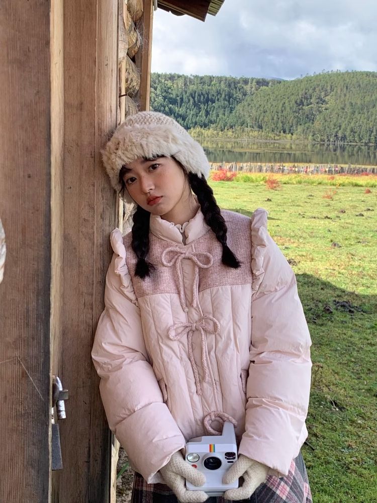 Bowknot small fly-sleeved Jacket【s0000005897】