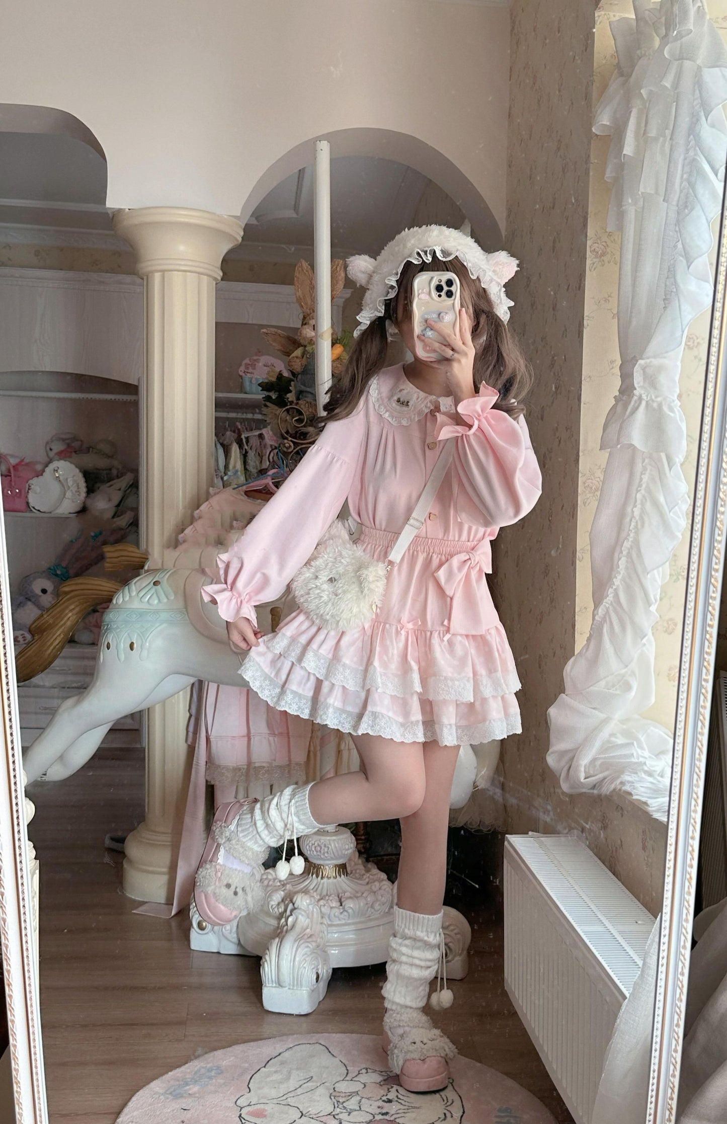 Sissy the shepherd - Sweet Lolita Blouse Sweet Lolita Shirt Long Sleeve