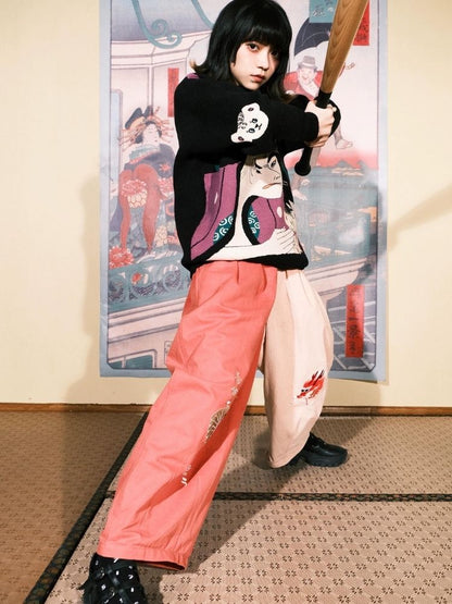 Jacquard Retro Couple Sweater【s0000003619】