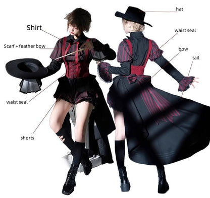 Uncle's Workshop - Ouji Lolita Shirt Set, Prince Style Bloomers