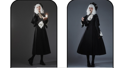 Susin Lolita - Cross Praise - Nun Style Gothic Lolita Dress and Blouse