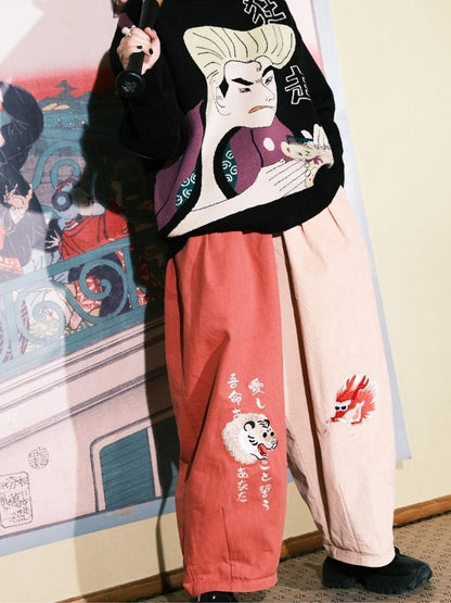 Jacquard Retro Couple Sweater【s0000003619】