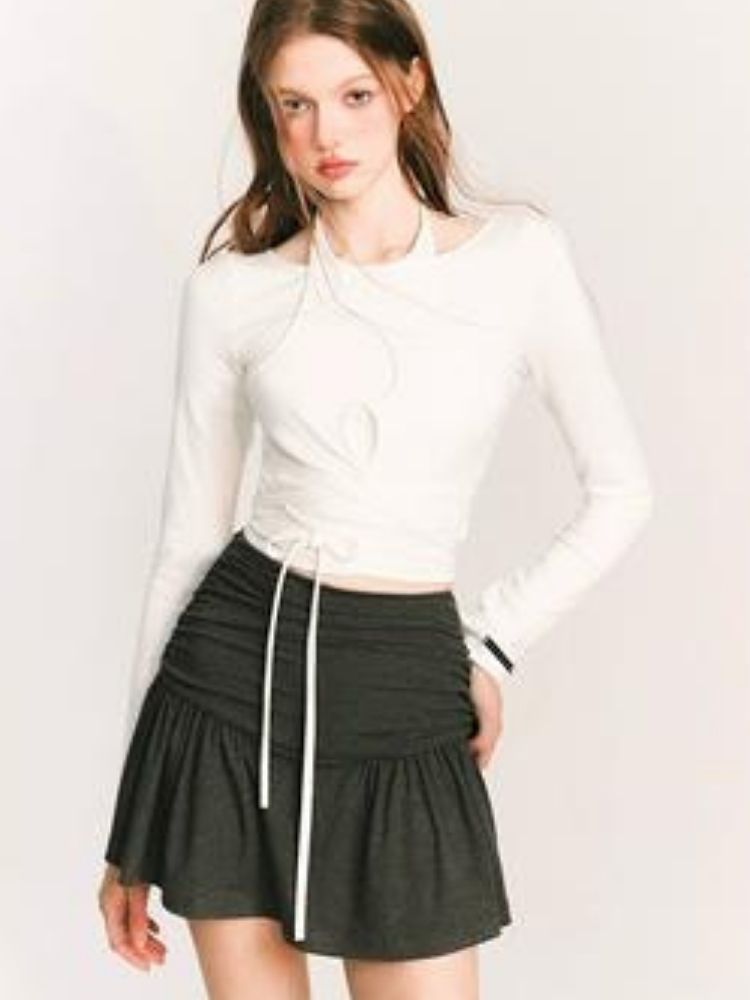 Fake two-piece knitted sweater【s0000003235】