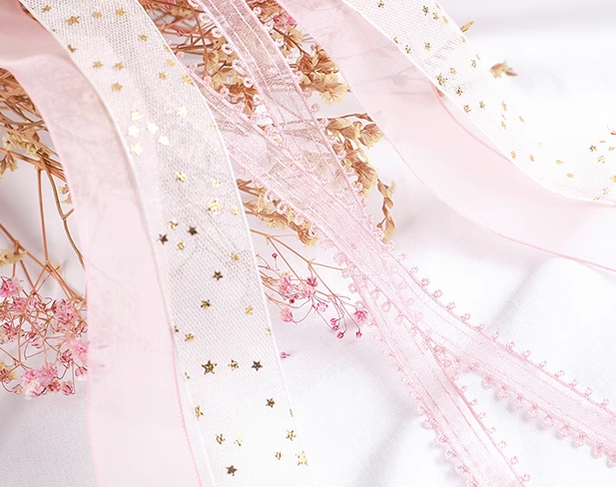 PoliCharlie - Han Lolita Multicolor Headdress and Accessory