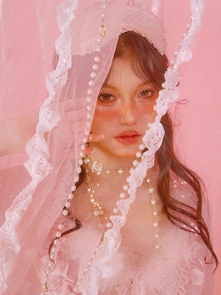 Sexy Pajamas Pink Halter Dress Robe Set【s0000006583】