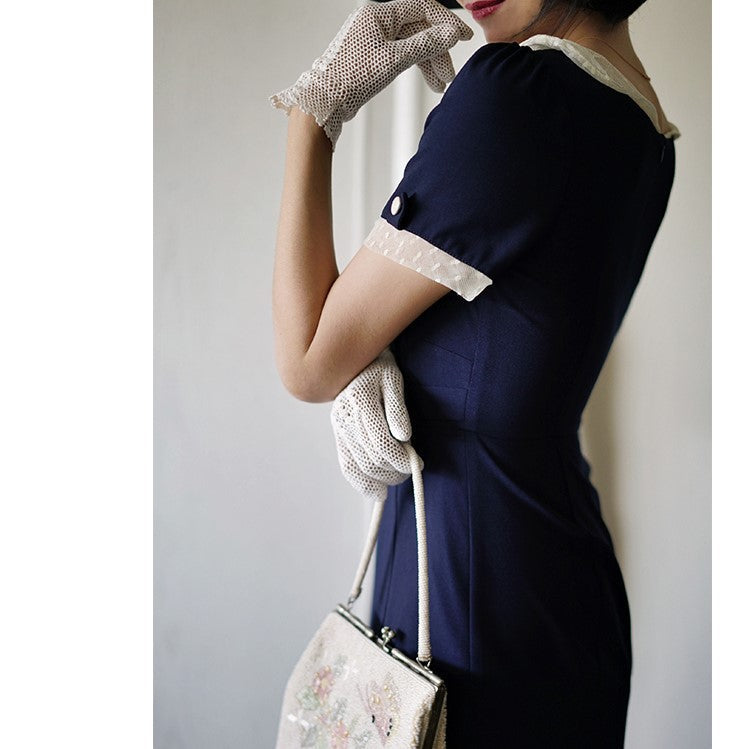 French concession vintage dress