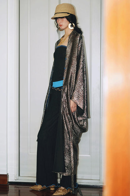 Luxury Silk Kimono Cardigan