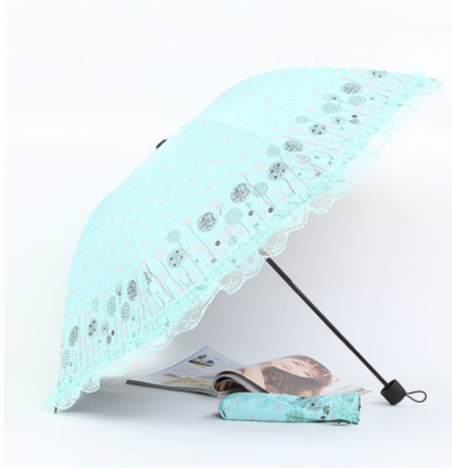 Qiteng - Daily Lolita Lace Princess Sunshade Parasol