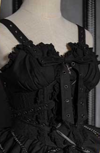OCELOT - Contract Cross - Gothic Sweet Lolita Short Dress