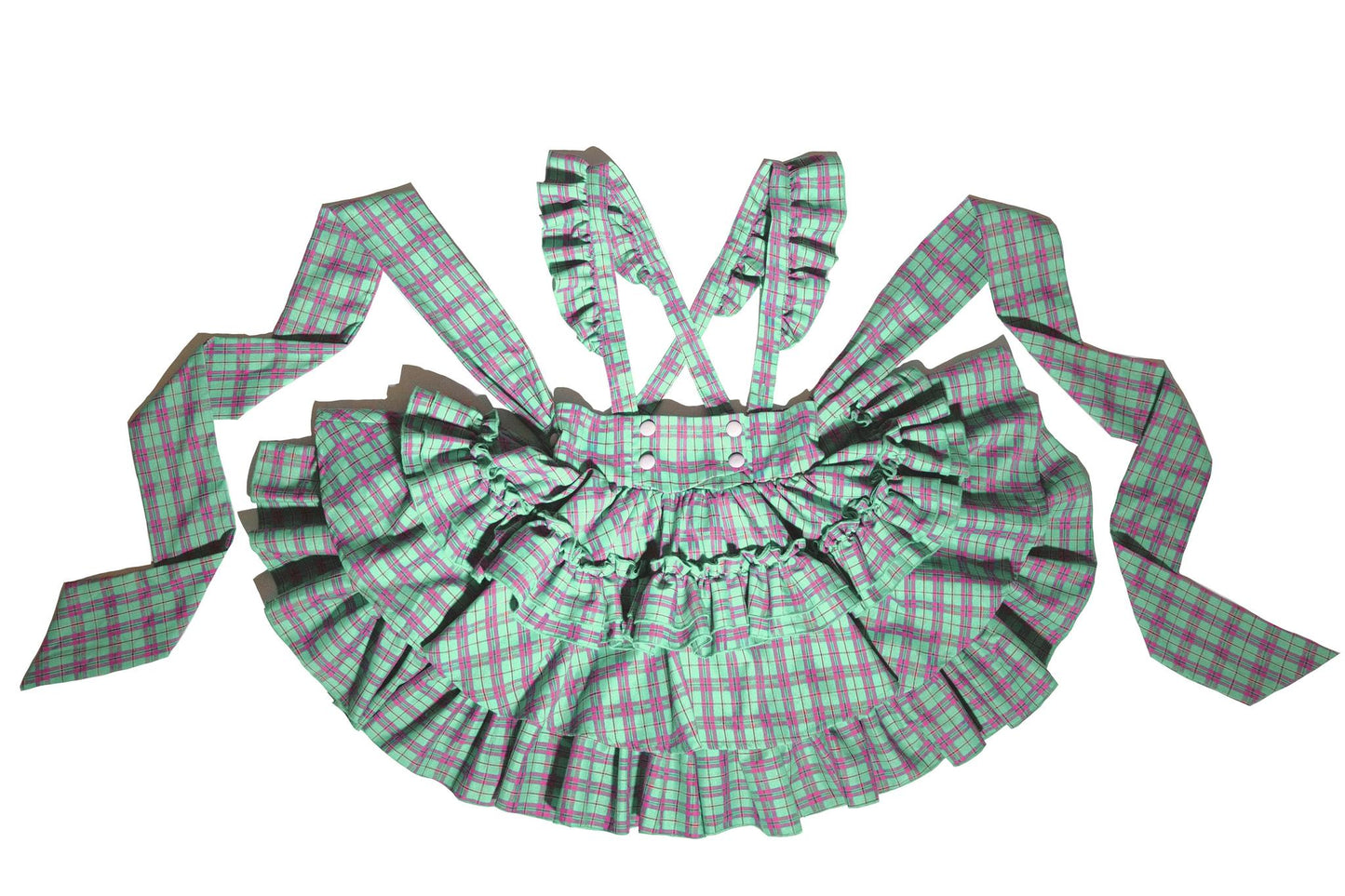 CATCOCOON - Humanoid Gift Box - Christmas Plaid Lolita Blouse & SK
