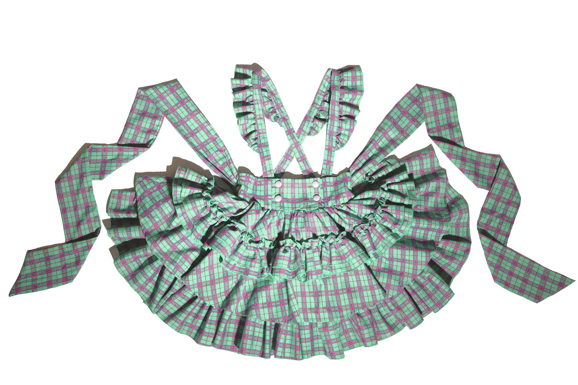 CATCOCOON - Humanoid Gift Box - Christmas Plaid Lolita Blouse & SK
