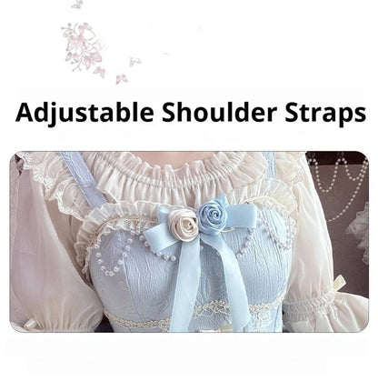 ZhiJinYuan - Fleeting Dreams - Ballet Style Sweet Lolita Mini JSK with Choker