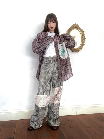 Tie-Dye Printed Casual Pants【s0000005064】