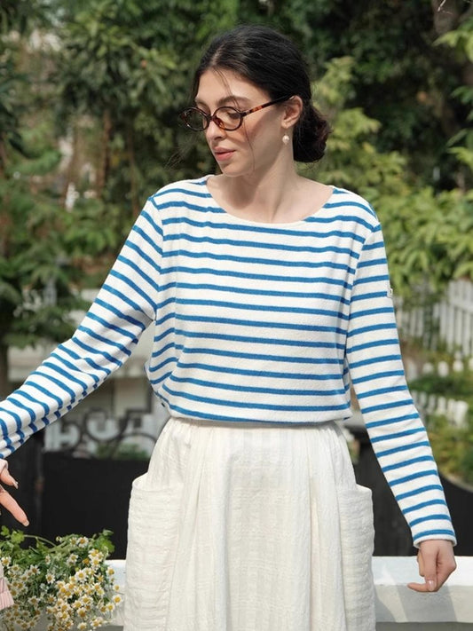 Striped Towel Shirt【s0000007499】