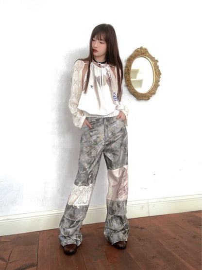 Tie-Dye Printed Casual Pants【s0000005064】