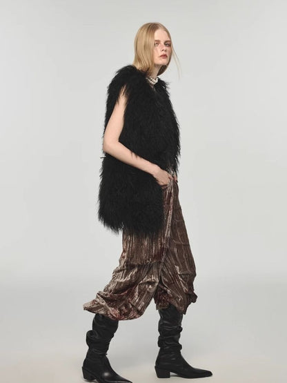 Casual straight vest【s0000004156】