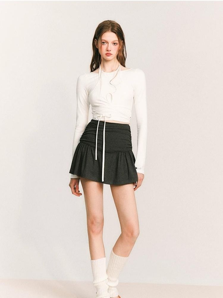 Fake two-piece knitted sweater【s0000003235】