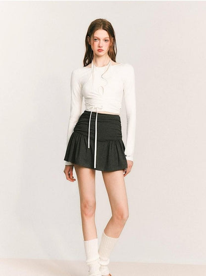 Fake two-piece knitted sweater【s0000003235】