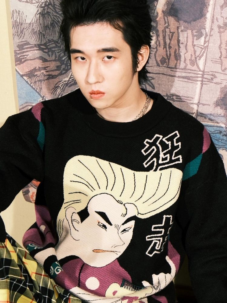 Jacquard Retro Couple Sweater【s0000003619】