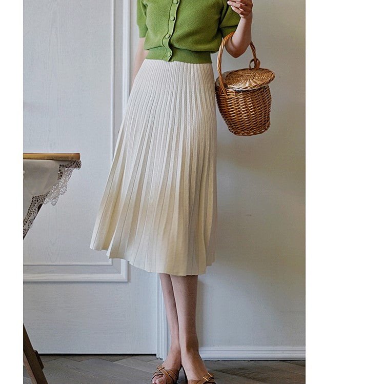 Viscountess French Knitted Skirt